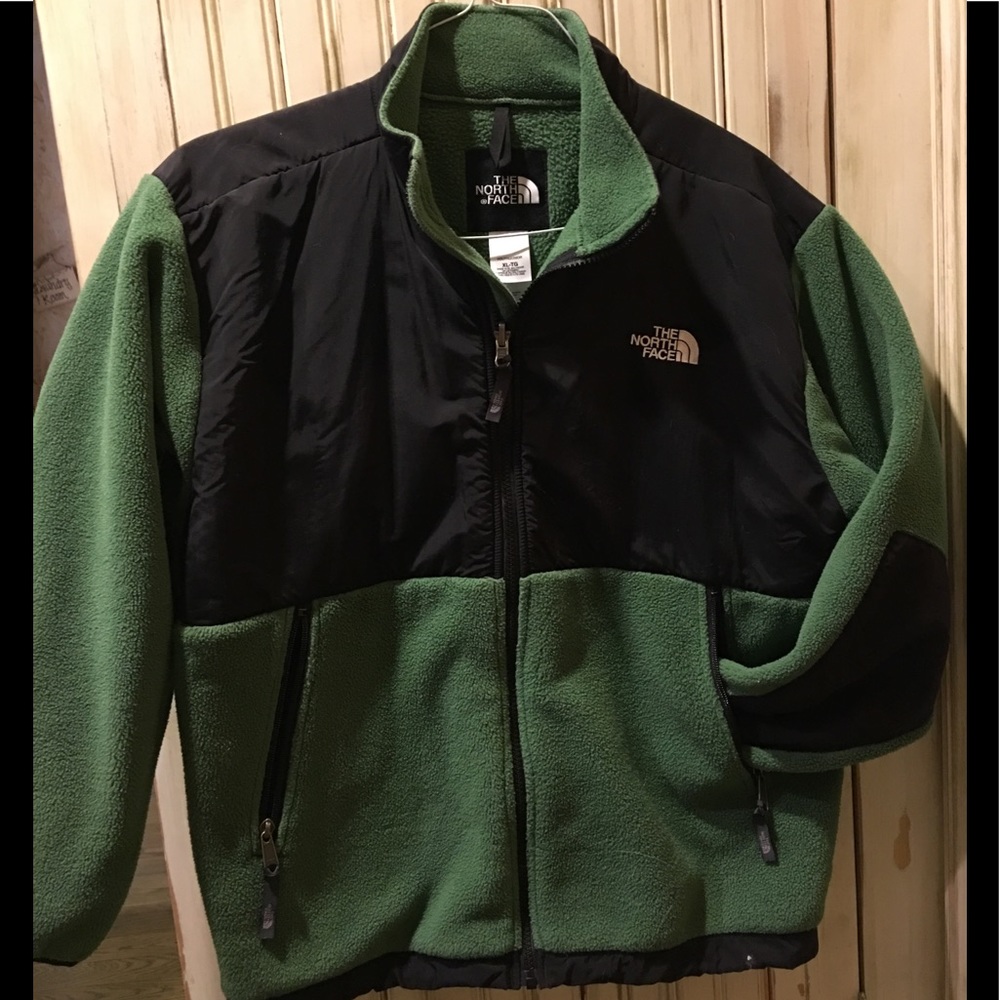 The North Face Fleece Zip Front💚